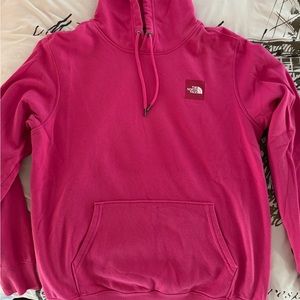The North Face Pink Sweatshirt with Hoodie